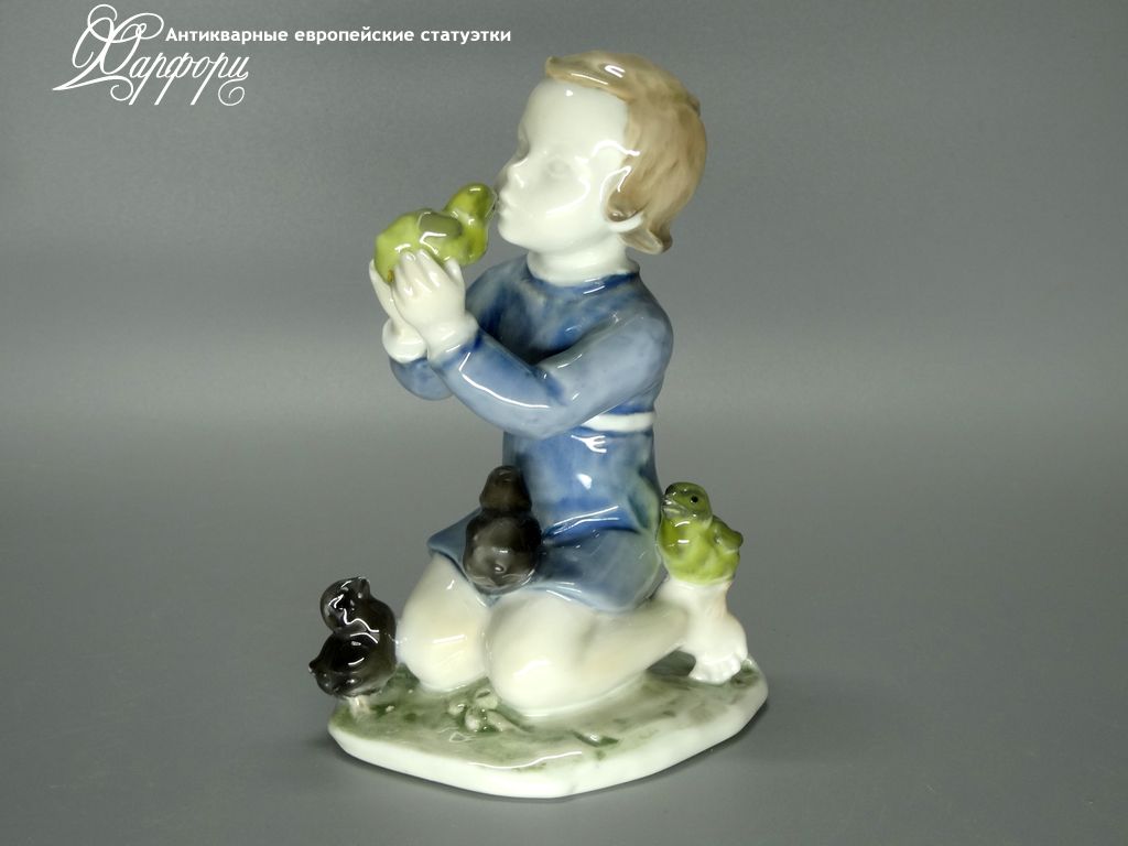 Купить фарфоровые статуэтки Rosenthal, Девочка с птенцами, Германия
